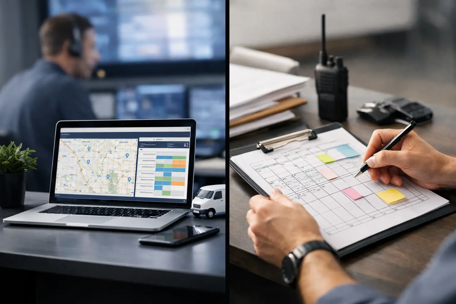 Dispatch Software vs Manual Scheduling