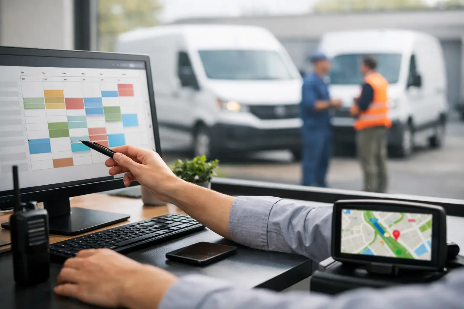 Recurring Service Scheduling That Cuts Deadhead Time