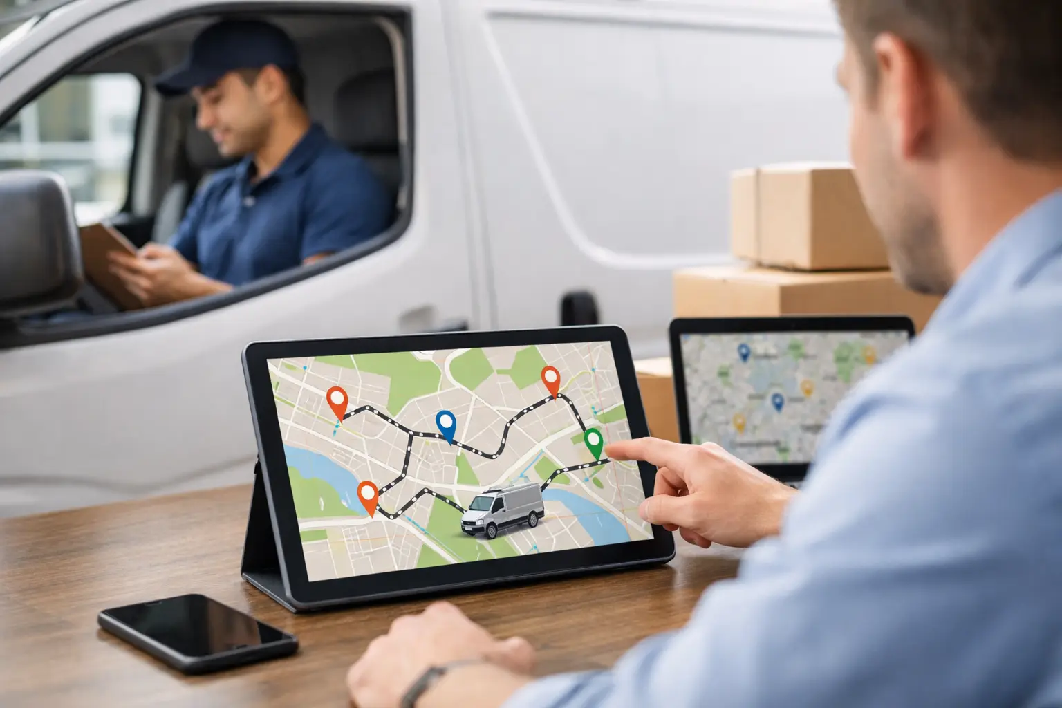 Delivery Team Route Optimization Example