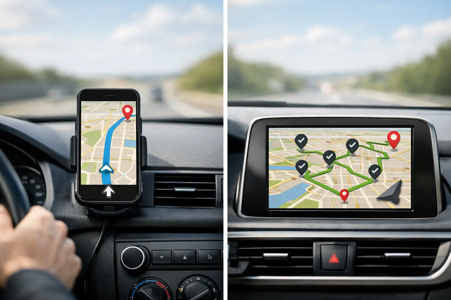 GPS Navigation Versus Route Optimization