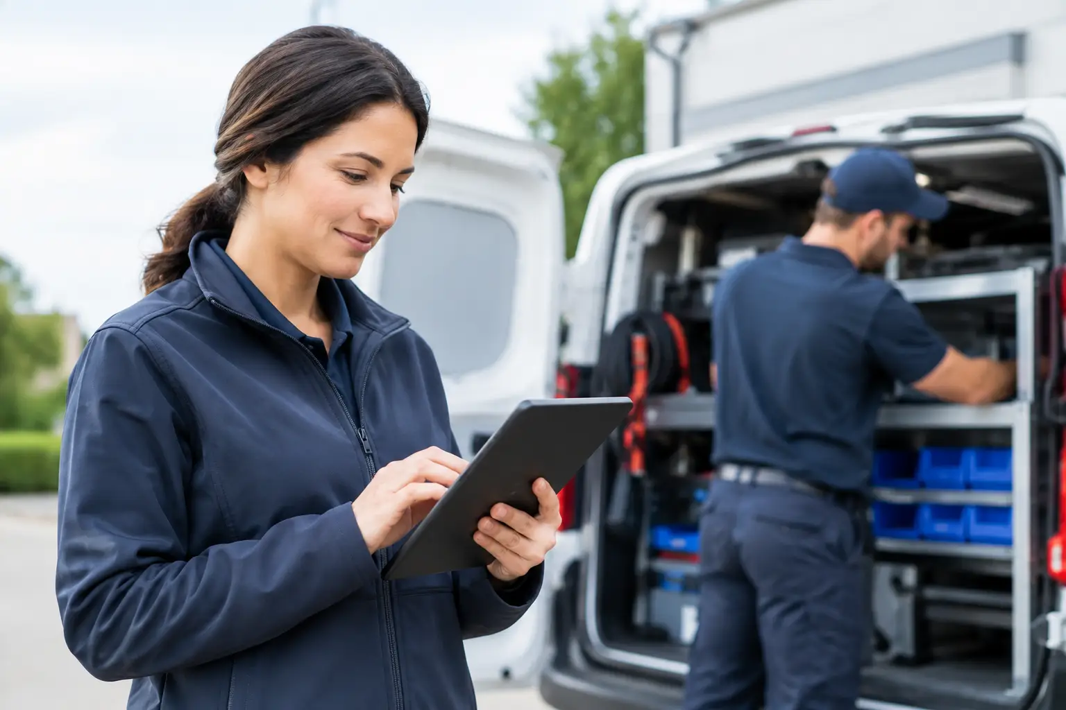 Software for Dispatching Service Technicians