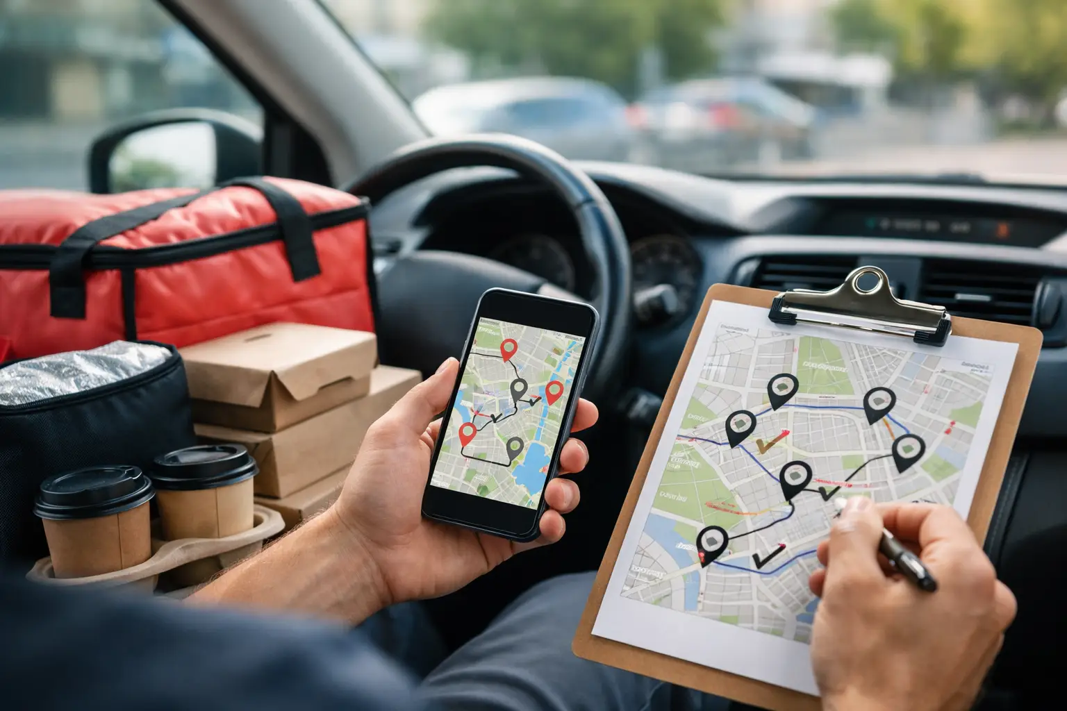 Multi Stop Planning for Food Delivery That Pays
